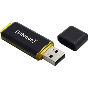 USB Stick 64 GB Intenso High Speed Line Crna/žuta 3537490 USB 3.1 slika