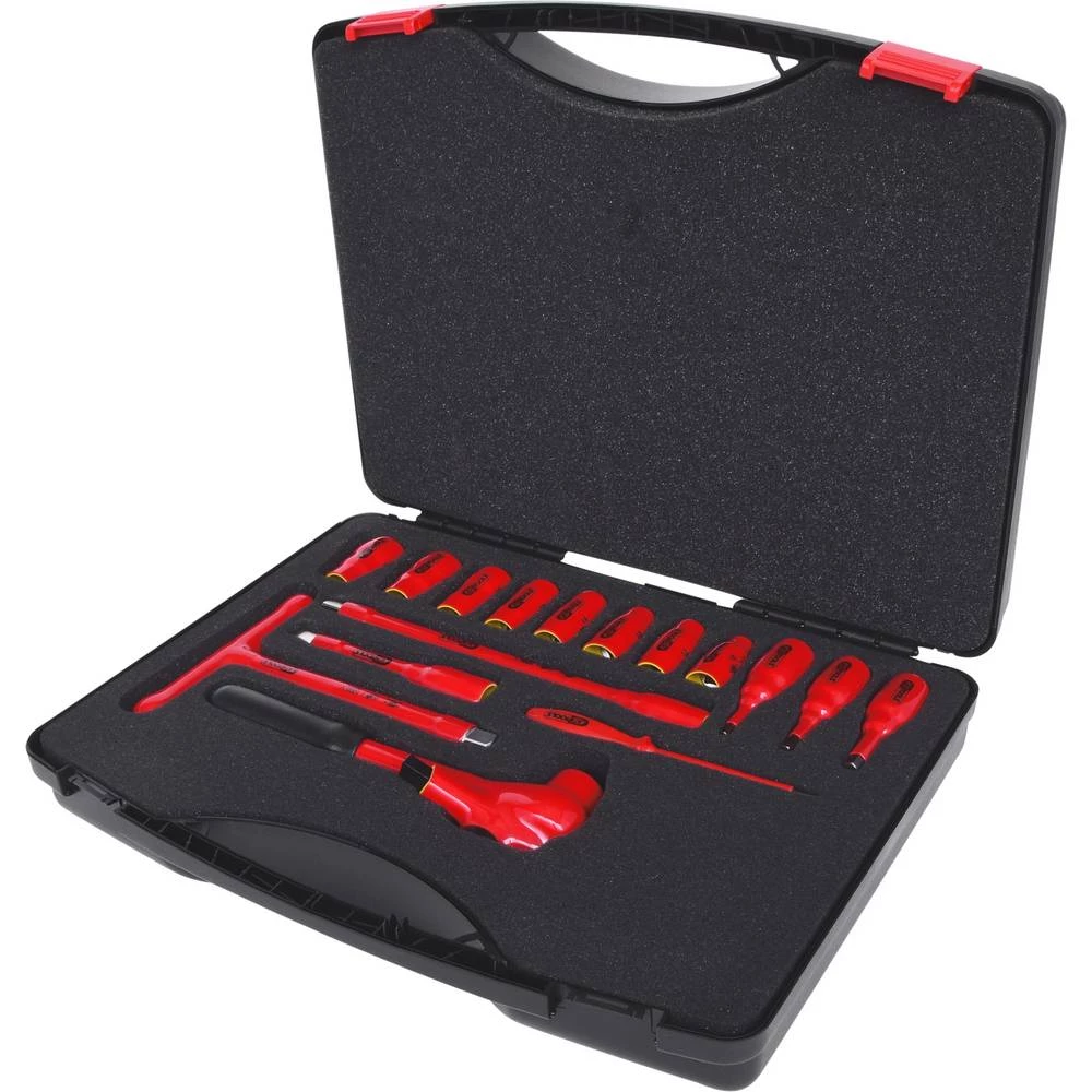 Set nasadnih ključeva 1/2" s izoliranim alatom, 16 kom KS Tools 117.1860 slika