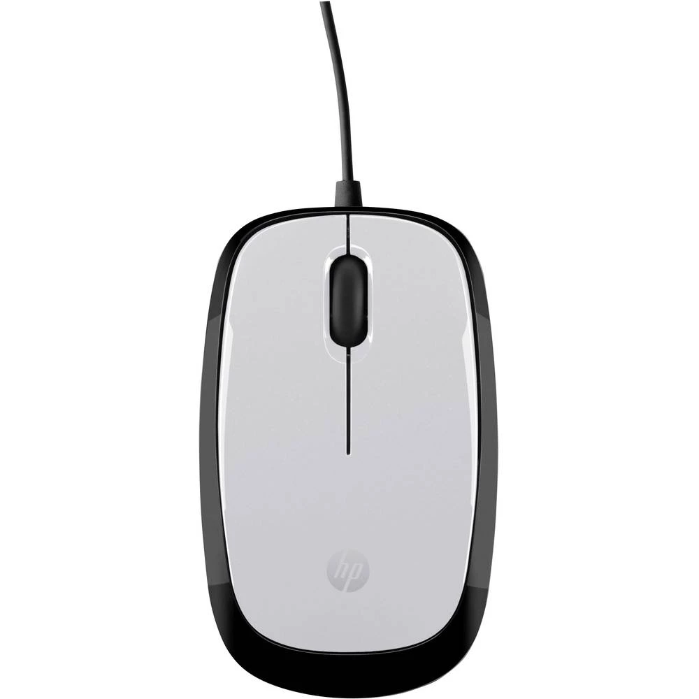 HP X1200 USB miš Optički Crna/srebrna slika
