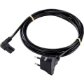 Basetech XR-1638068 struja priključni kabel crna 3.00 m slika