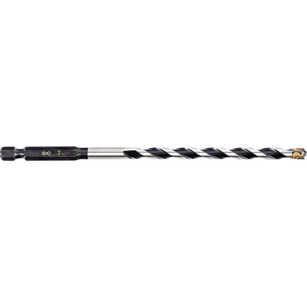 C.K T3114 0715 karbid višenamjensko svrdlo 7 mm Ukupna dužina 150 mm šesterokutna osovina 1 kom. slika
