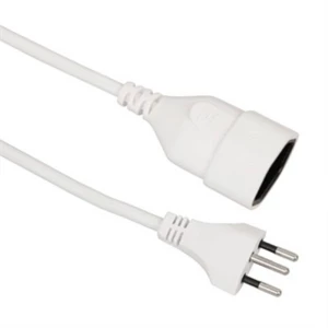 Value struja priključni kabel [1x T12 utikač - 1x T13 utičnica] 3 m bijela slika