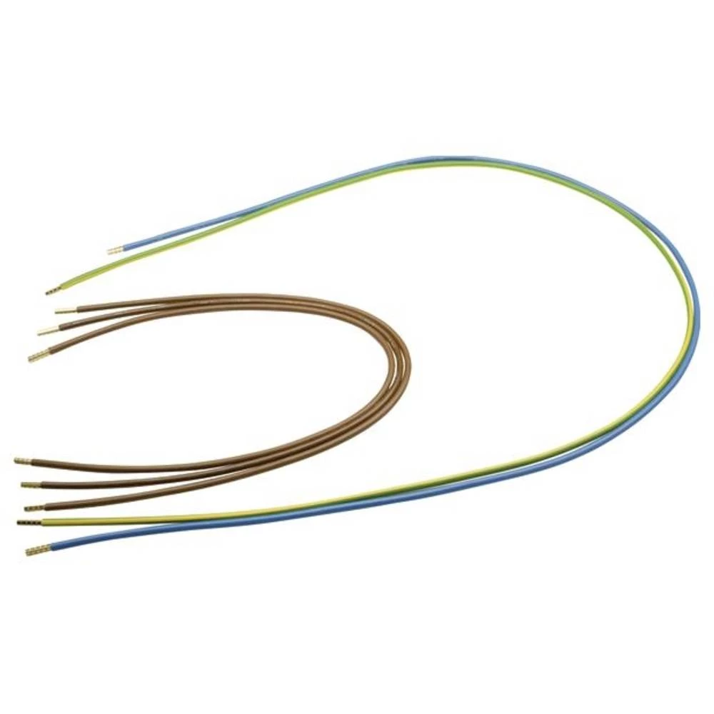 Hager Y89Z izlazni kabelski svežanj smeđa boja, plava boja, zeleno-žuta 5-polni 10 mm² slika