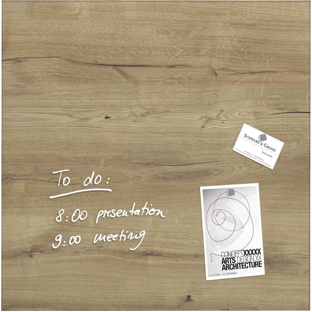 Sigel Artverum Natural Wood (Š x V) 48 cm x 48 cm Drvo GL254 slika