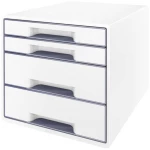 Leitz Kutija s ladicama WOW Cube 5213 5213-20-01 Bijela 4 x DIN A4 Broj pretinaca za uvlačenje: 4