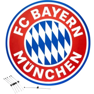 Poklopac SAT antene 68 cm Sky Vision FC Bayern München Crvena/bijela slika