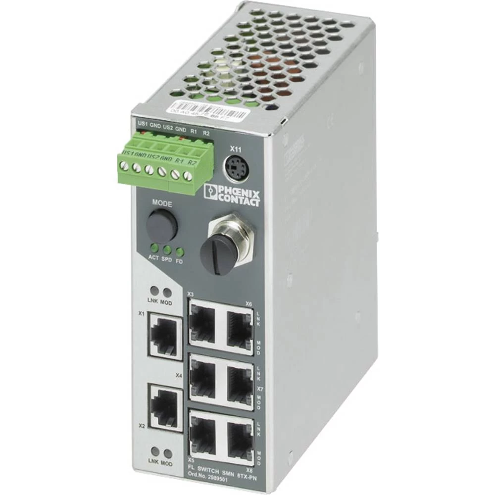 Industrijski eternetski preklopnik Phoenix Contact FL SWITCH SMN 8TX-PN slika