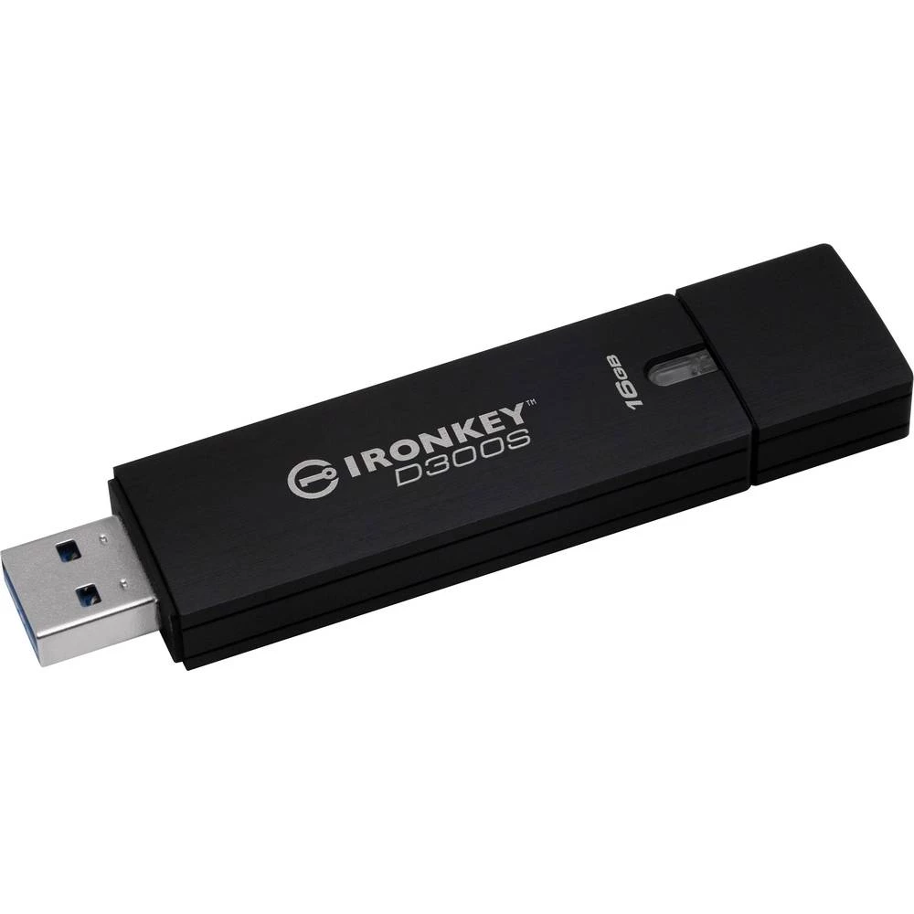 USB Stick 16 GB Kingston D300S Antracitna IKD300S/16GB USB 3.1 slika