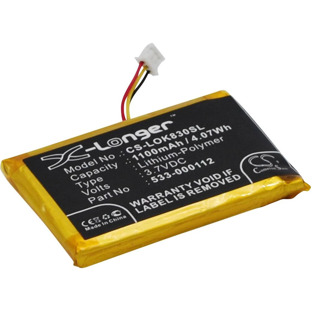 Punjiva baterija tipkovnice CS Cameron Sino Zamjenjuje originalnu akumul. bateriju 533-000112, L/N 1406 Logitech 3.7 V 1100 mAh slika