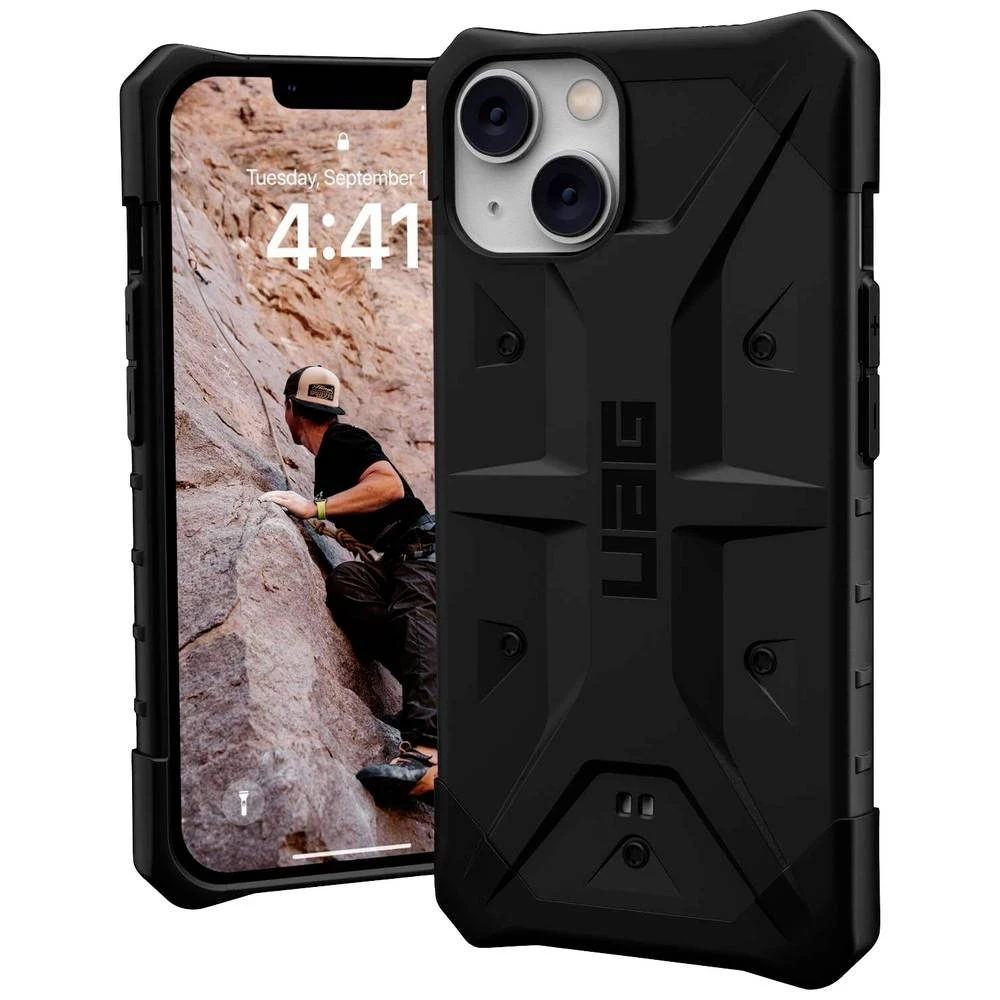 Urban Armor Gear Pathfinder Pogodno za model mobilnog telefona: iPhone 14, iPhone 13, crna Urban Armor Gear Pathfinder case Apple iPhone 14, iPhone 13 crna slika