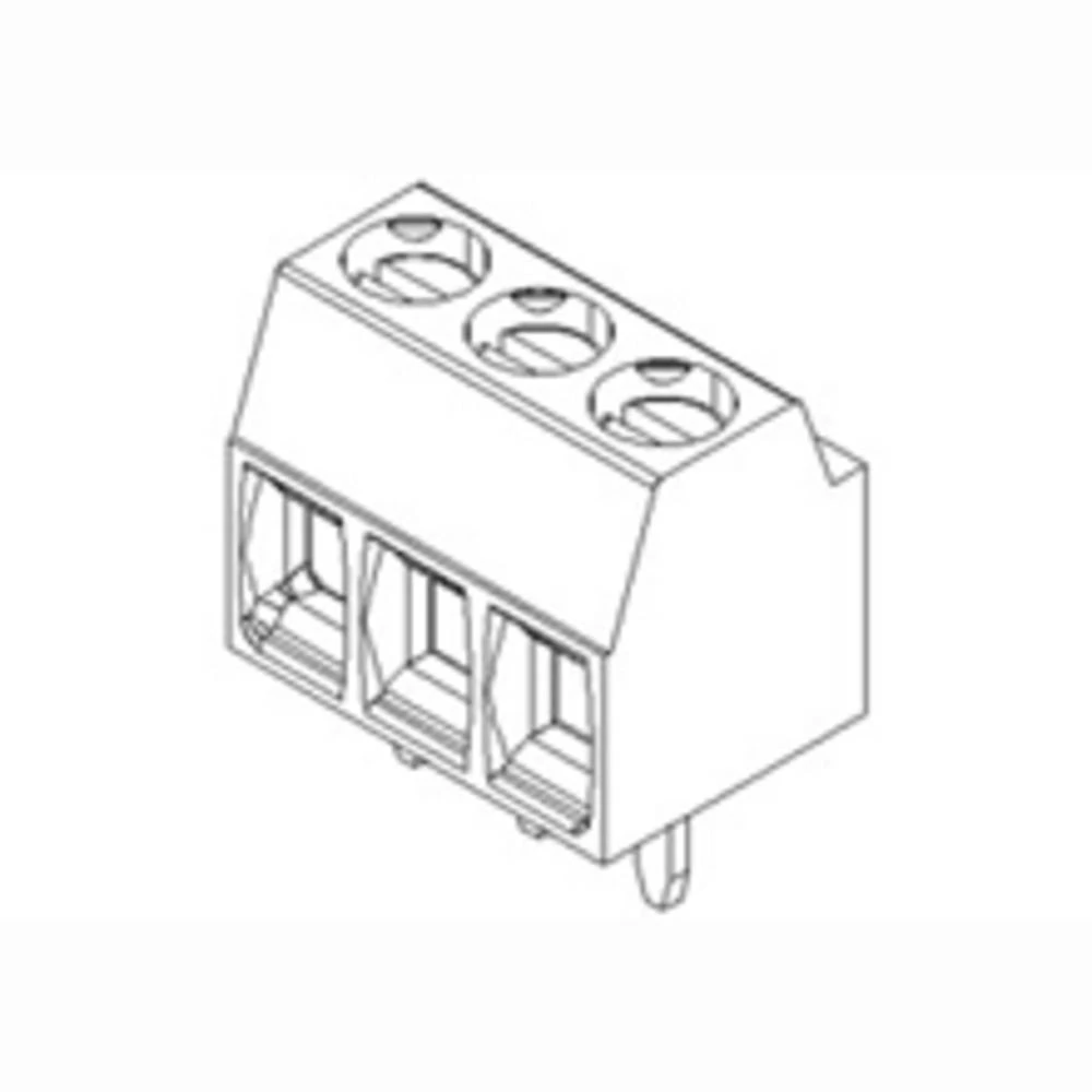 Molex 393570015 stezaljka za tiskane ploče Broj polova (broj) 15 kom. slika