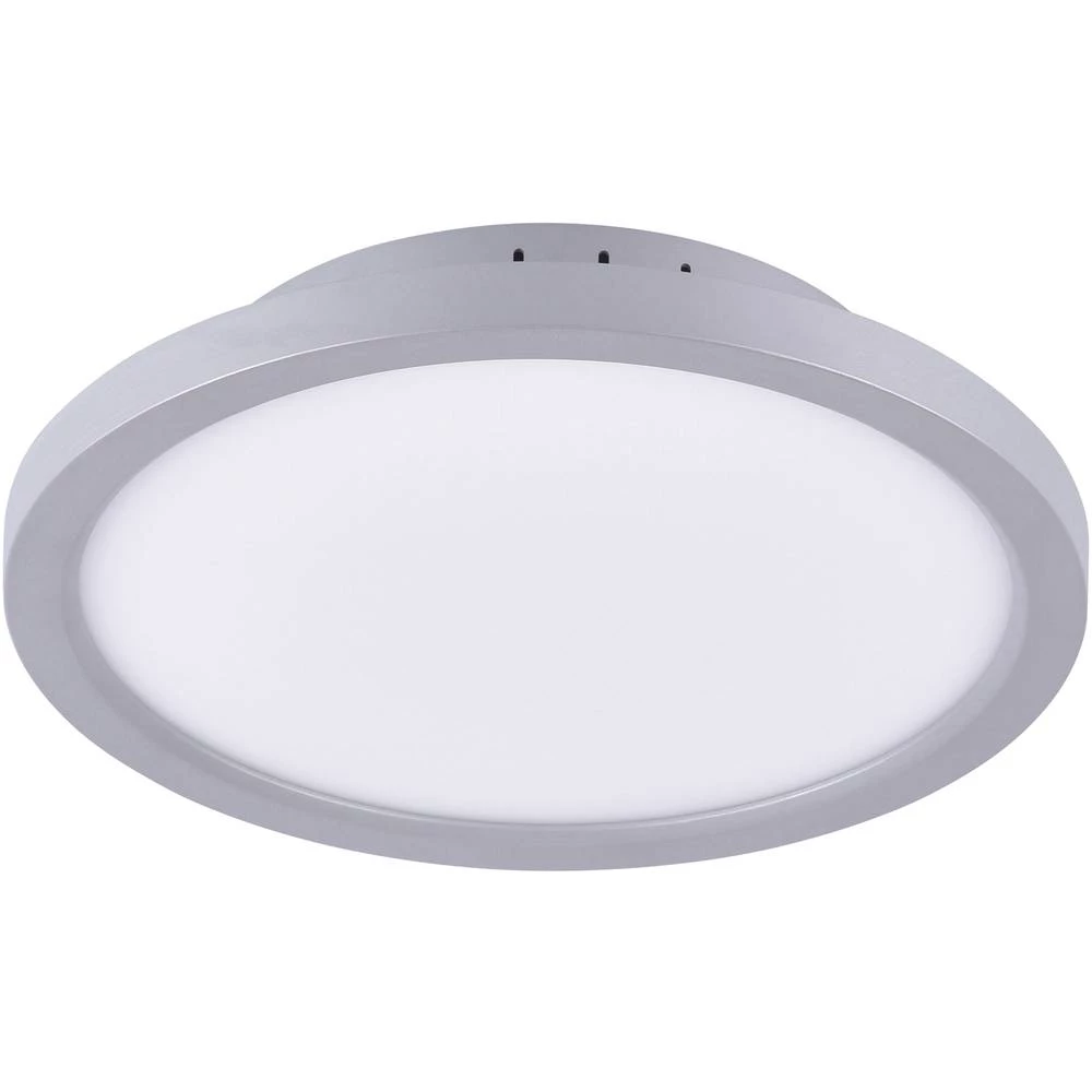 LeuchtenDirekt Flat 15350-21 LED stropna svjetiljka ATT.CALC.EEK: LED 12 W Toplo-bijela Srebrna slika