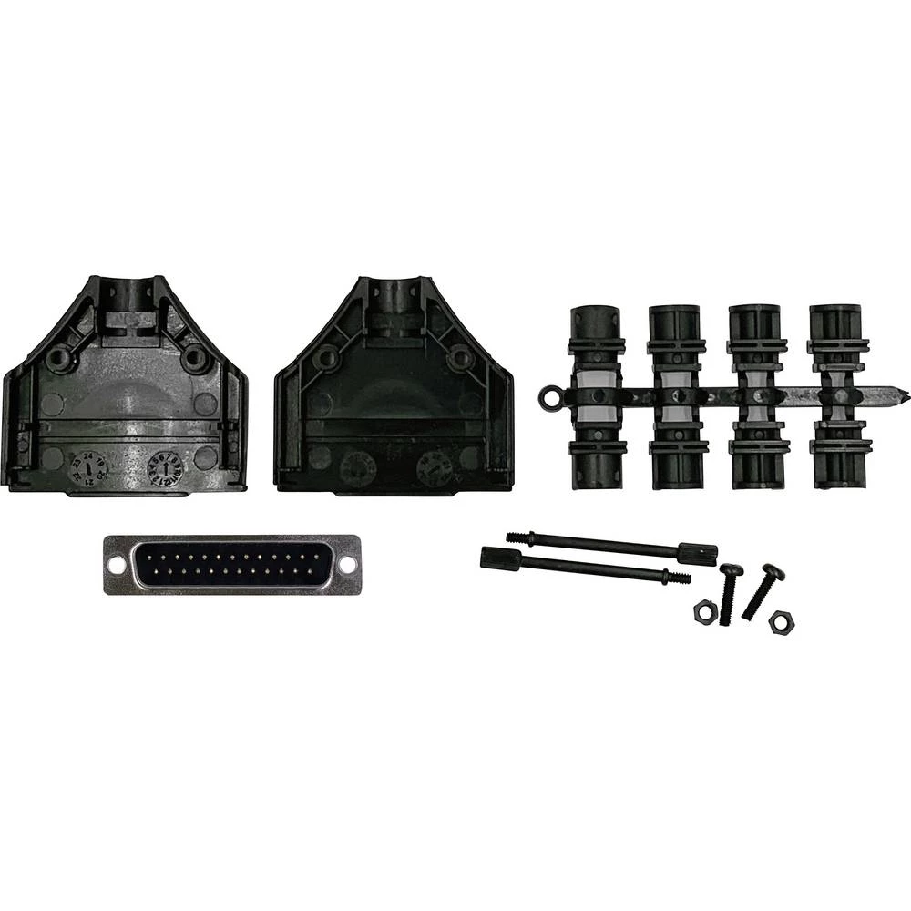 MH Connectors MHDTPPK25-DB25PK komplet D-Sub pinskih konektora 180 ° Broj polova (broj): 25 lemni kup 1 kom. slika