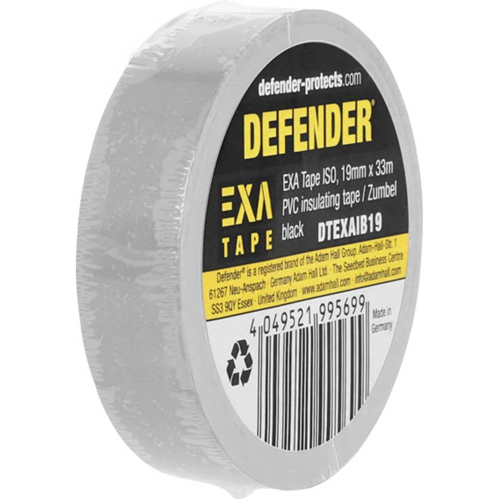 DEFENDER by Adam Hall EXA Tape DTEXAIS19 izolacijska traka srebrno-siva (D x Š) 33 m x 19 mm 1 kom. slika