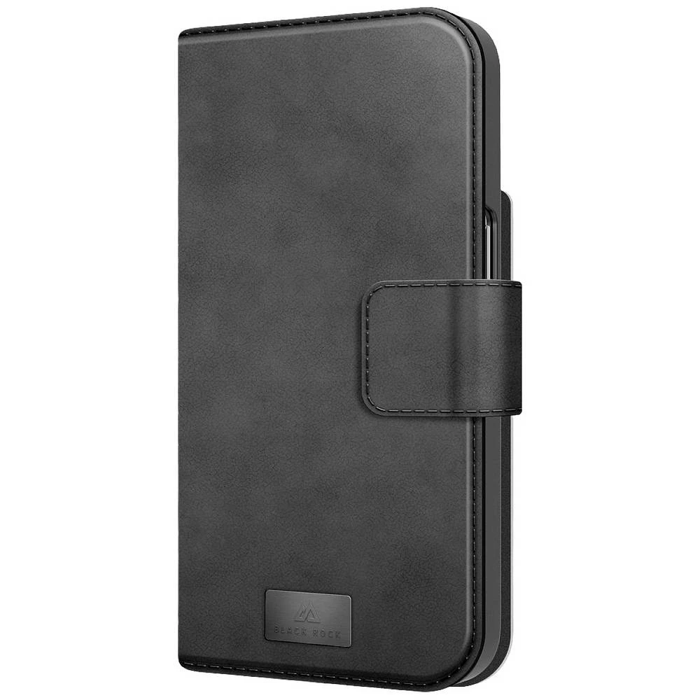 Novčanik ''2u1'' za Apple iPhone 12/12 Pro, vrhunska koža, crna Black Rock 2in1 case Apple iPhone 12, iPhone 12 Pro crna slika