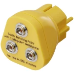 TRU COMPONENTS TC-12351668 Utikač za uzemljenje 3x 10 mm priključak tipke   1 St.