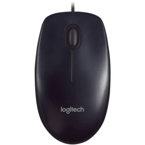 Logitech M90 USB miš Optički Crna slika