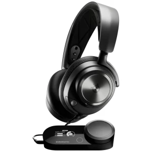 Steelseries Arctis Nova Pro igre Over Ear Headset žičani stereo crna kontrola glasnoće slika