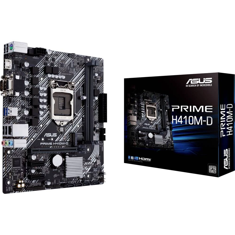 Asus PRIME H410M-D matična ploča Baza Intel® 1200 Faktor oblika Micro-ATX slika