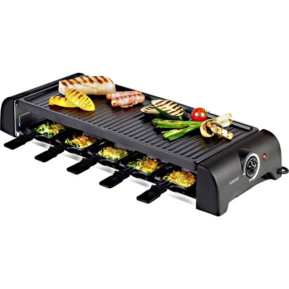 Korona 45060 Raclette 10 posuda Crna slika