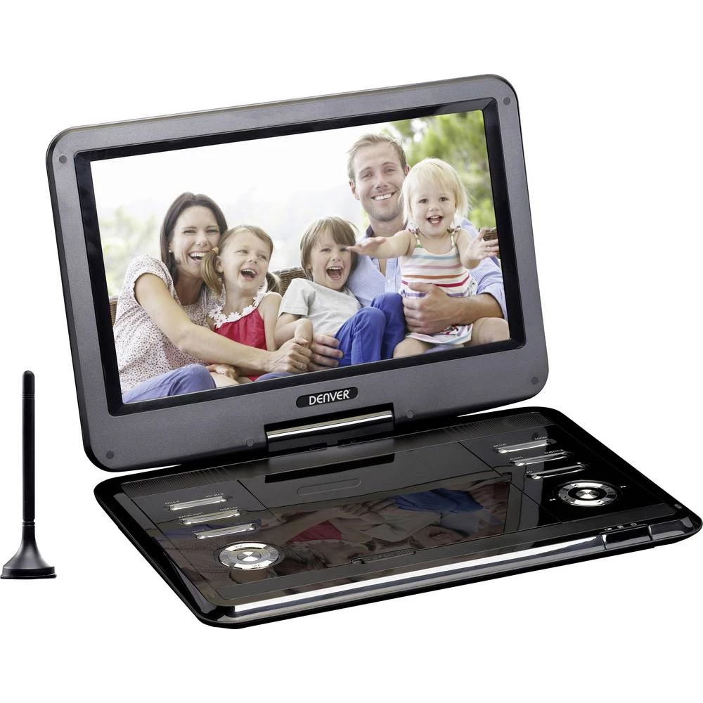 Denver MT-1150T2H prijenosni tv sa DVD playerom 29.2 cm 11.5 palac Energetska učinkovitost 2021: B (A++ - E) rad na bate slika