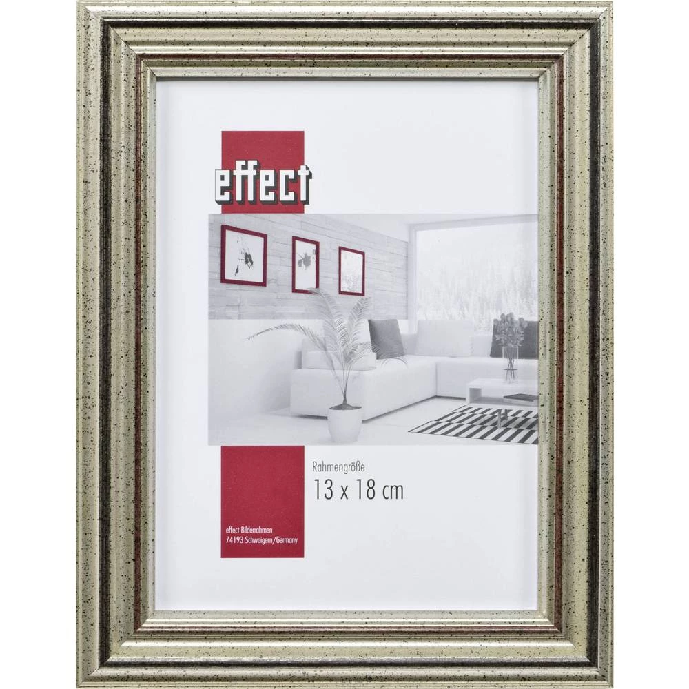 Effect Bilderrahmen 0440,1318,01 izmjenjivi okvir za slike Format papira: 13 x 18 cm srebrna slika