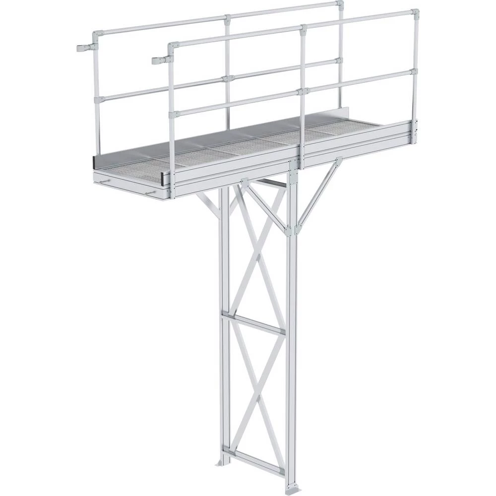 Günzburger Steigtechnik 332012 Modna pločica čelična rešetka PF visina 2500-3000 mm PF duljina 3070 mm 1 St. slika