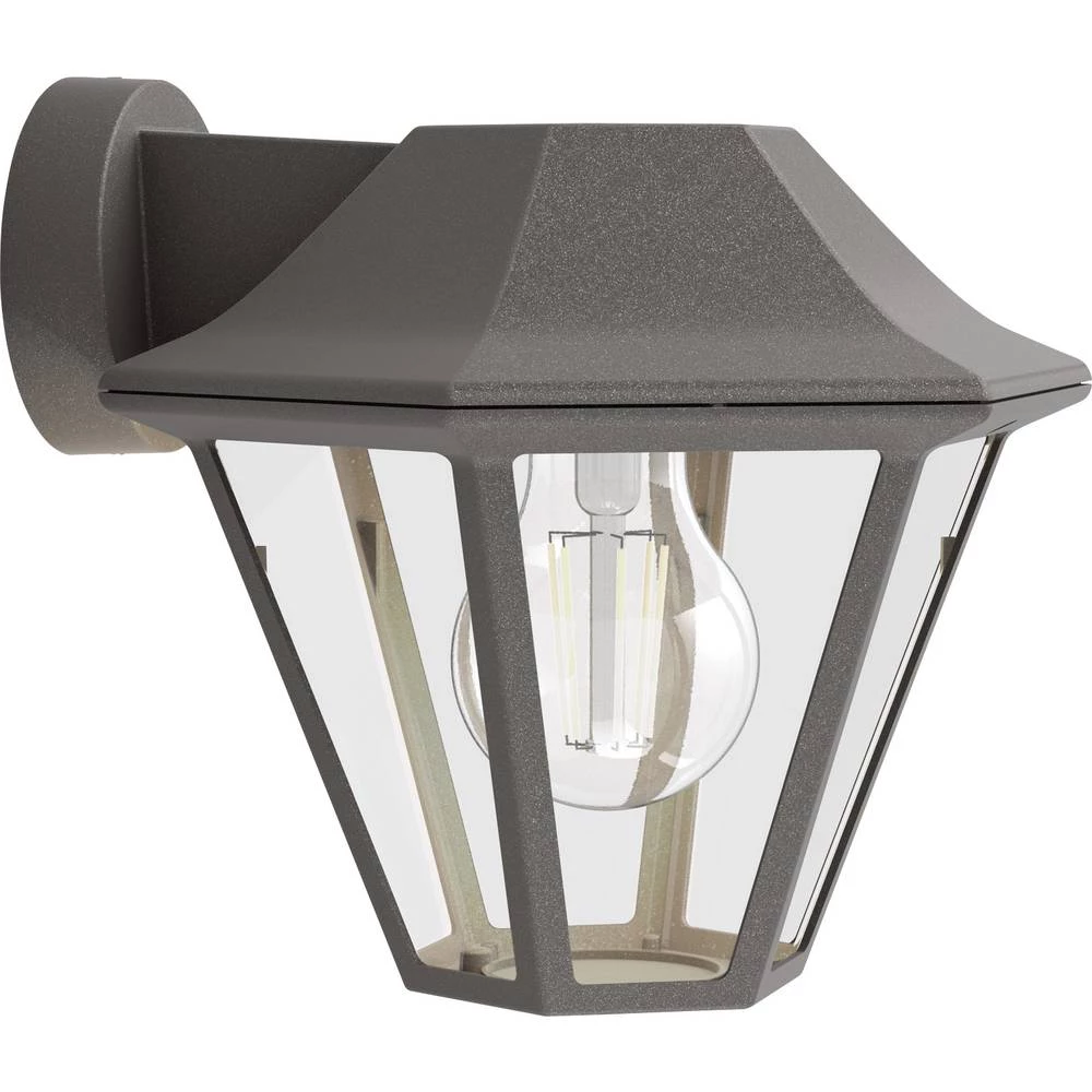 Vanjsko zidno svjetlo LED E27 42 W Philips Curassow 1738643PN Smeđa boja slika