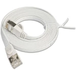 LAN (RJ45) Mreža Priključni kabel CAT 6 U/FTP 2 m Bijela plosnati Slim Wirewin
