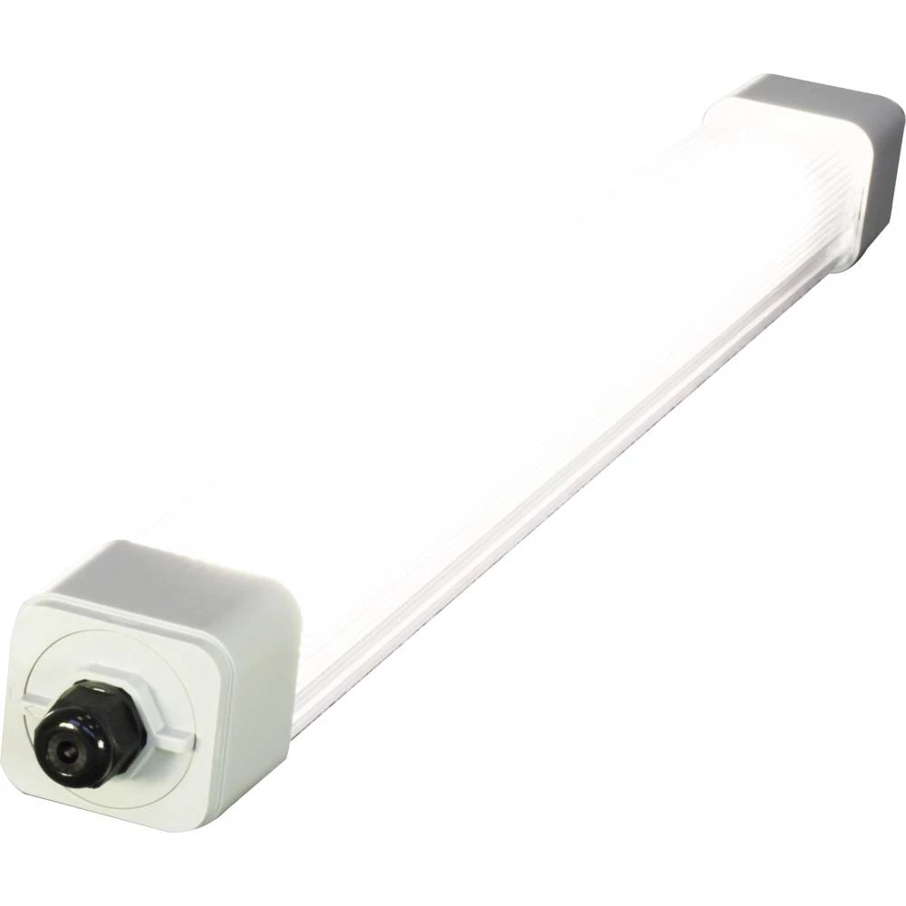 LED svjetiljka za vlažne prostorije LED LED fiksno ugrađena 19.5 W Neutralno-bijela Megaman DINO2 Siva slika