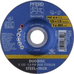PFERD 62012630 E 125-1,9 PSF DUO STEELOX ploča za grubu obradu s glavom 125 mm 22.23 mm 10 St.