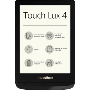 PocketBook Touch Lux 4 eBook-čitač 15.2 cm (6.0 ") Crna