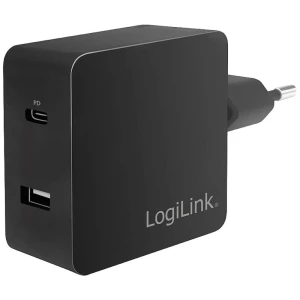 LogiLink  PA0219 USB punjač unutrašnje područje, utičnica Izlazna struja maks. 3000 mA 2 x USB-C™ utičnica (power delivery), USB-A slika