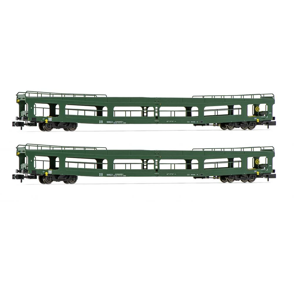 Arnold HN4353 N Set od 2 komada, vagon za prijevoz automobila DDm od DR slika
