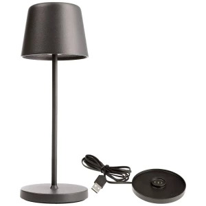 Deko Light 620209 Canis Mini LED akumulatorska stolna lampa 2.3 W toplo bijela siva slika