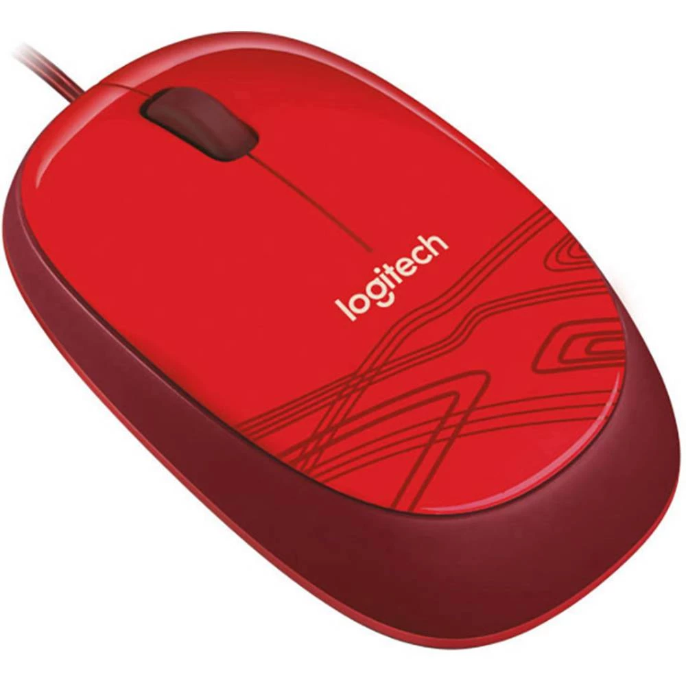 Logitech M105 USB miš Optički Crvena slika