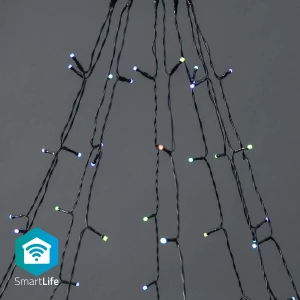 WiFi NEDIS žaruljice (drvce) | 180 LEDa | 10x2m | RGB slika