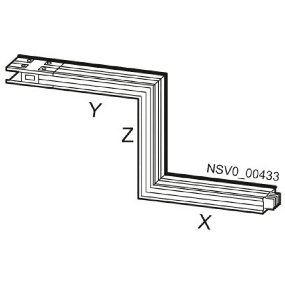 Siemens BVP:261913 kutija za šine bakar svijetlosiva 234 mm² 400 A slika