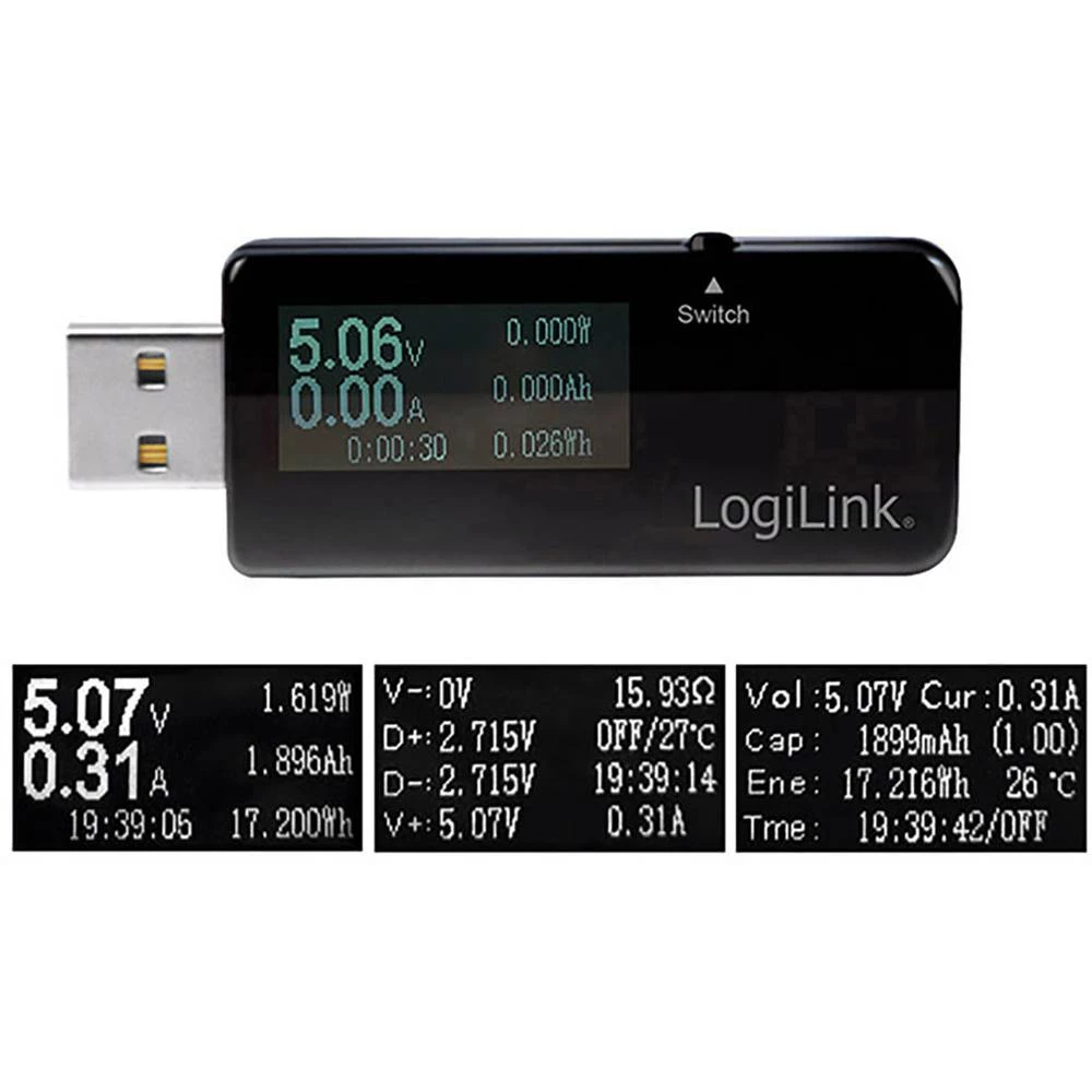 USB 2.0 Adapter Crna LogiLink slika