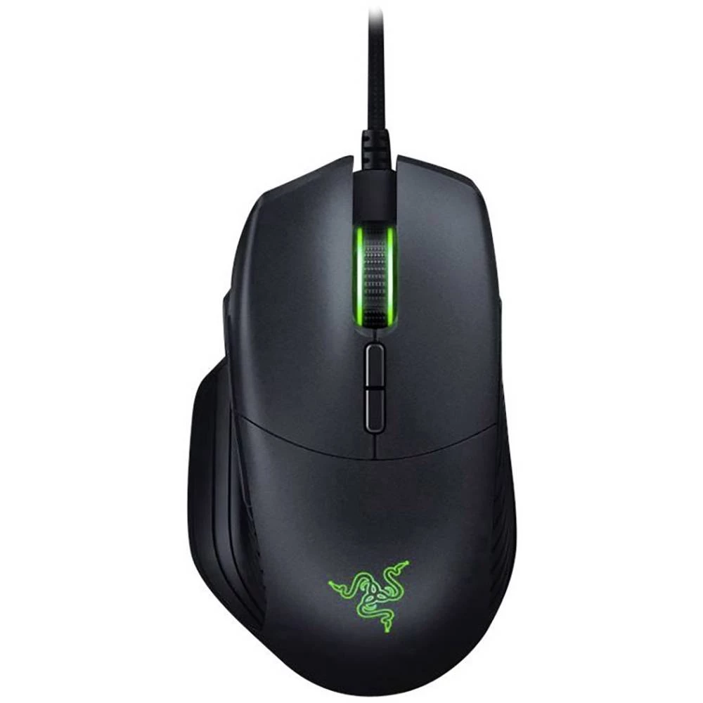Razer Basilisk FPS USB gaming miš Optički Osvjetljen, Ergonomski Crna slika