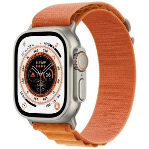 Apple Watch Ultra GPS + Cellular, kućište od 49 mm od titana s narančastom alpskom petljom - velika Apple Watch Ultra (1. Generation) Apple Watch  49 mm l narančasta slika