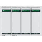 Leitz naljepnice za datoteke 1685-20-85 61 x 191 mm papir siva trajno prianjanje  100 St.