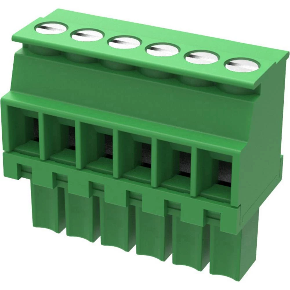 Degson Kućište kabelskog utiča 15EDGKB Ukupan broj polova 6 Raster: 3.50 mm 15EDGKB-3.5-06P-14-100AH 100 ST slika