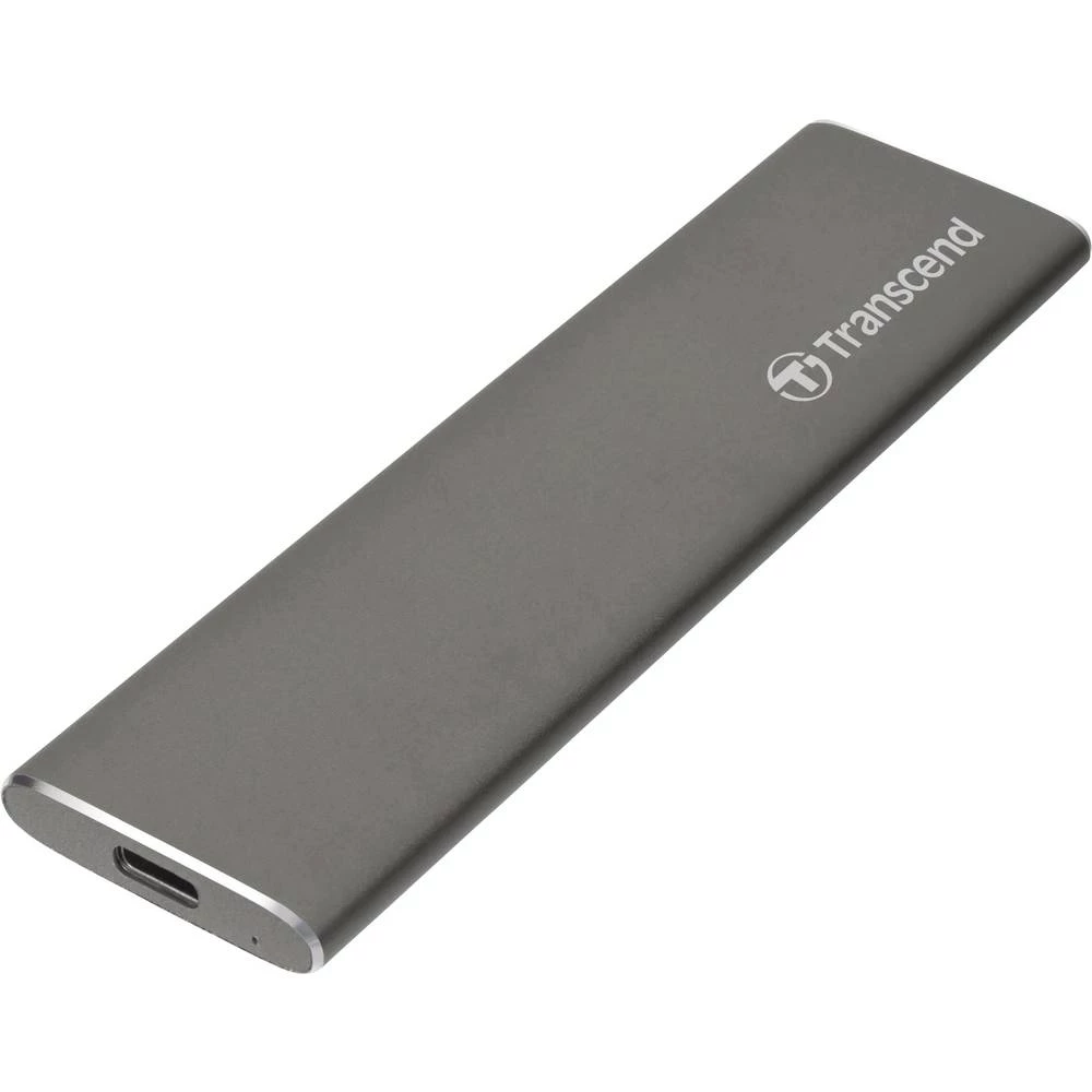 Vanjski SSD-HDD: 6,35 cm (2,5 inča) 240 GB Transcend ESD250C Svemirsko-siva USB-C™ slika