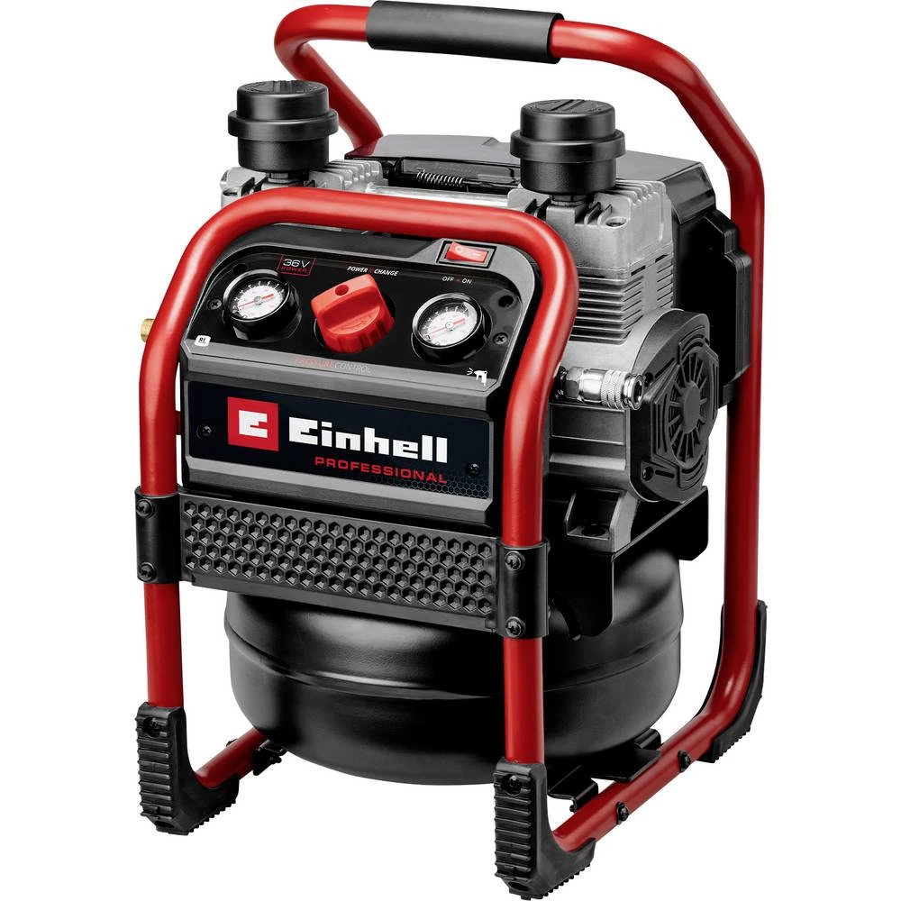Einhell Professional 4020380 akumulatorski kompresor SILENZZO 36/21 8 bar 2 cilindra slika