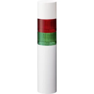 Signalni toranj LED Patlite LR6-2M2WJBW-RG Crvena, Zelena Crvena, Zelena Žmigavac, Stalno svjetlo, Stalni ton, Jedan ton, Više t slika