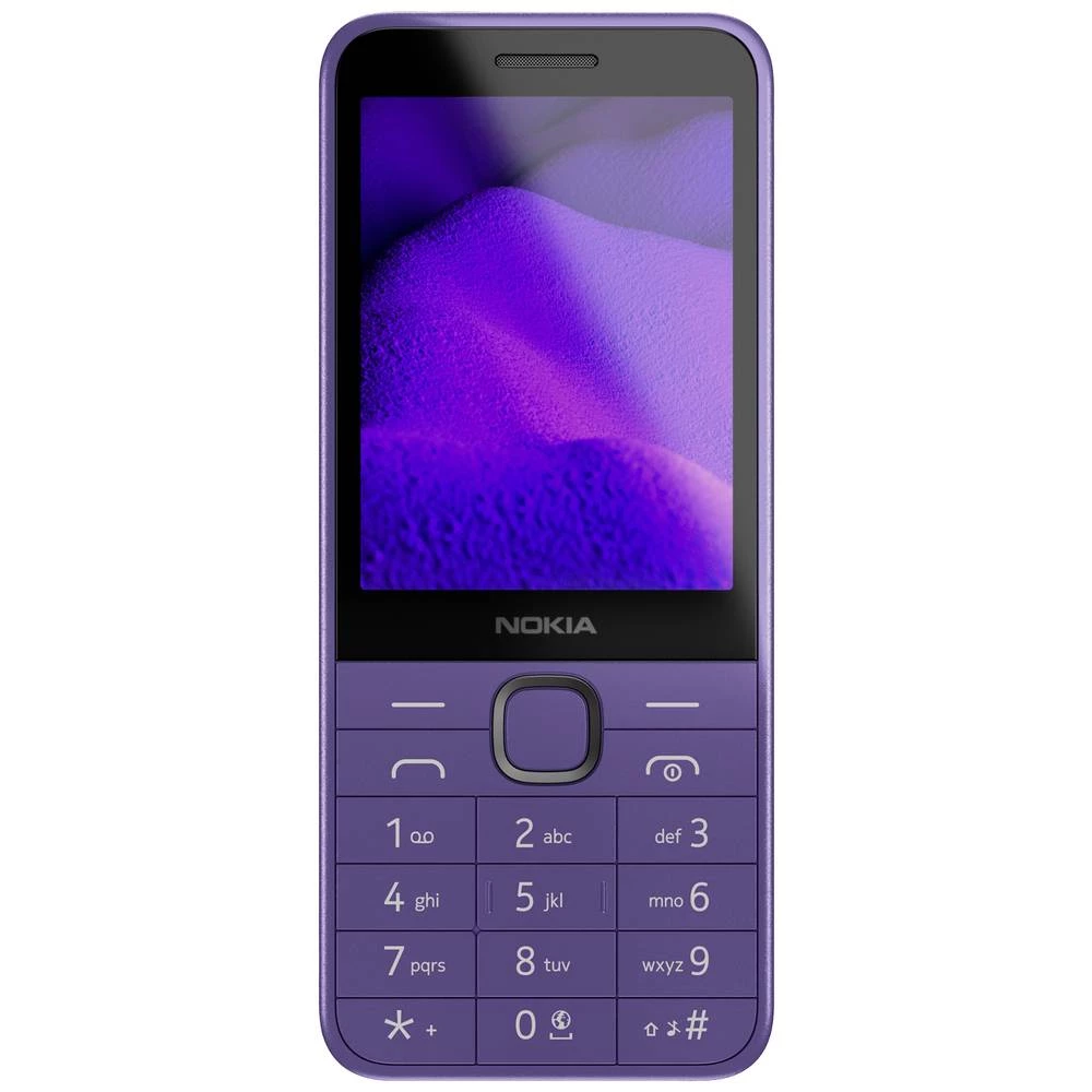 Nokia 235 4G mobilni telefon ljubičasta slika