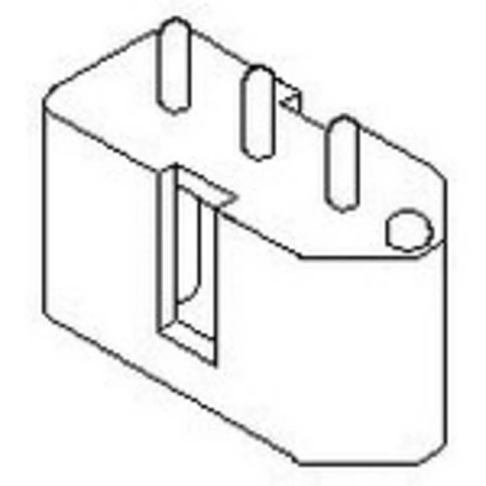 Molex ugradna standardna letva sa ženskim kontaktima 10-18-1031 1 St. Bulk slika