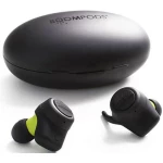 Bluetooth® Sportske Naglavne slušalice Boompods Boombuds U ušima Otporne na znojenje, Vodootporne Crna