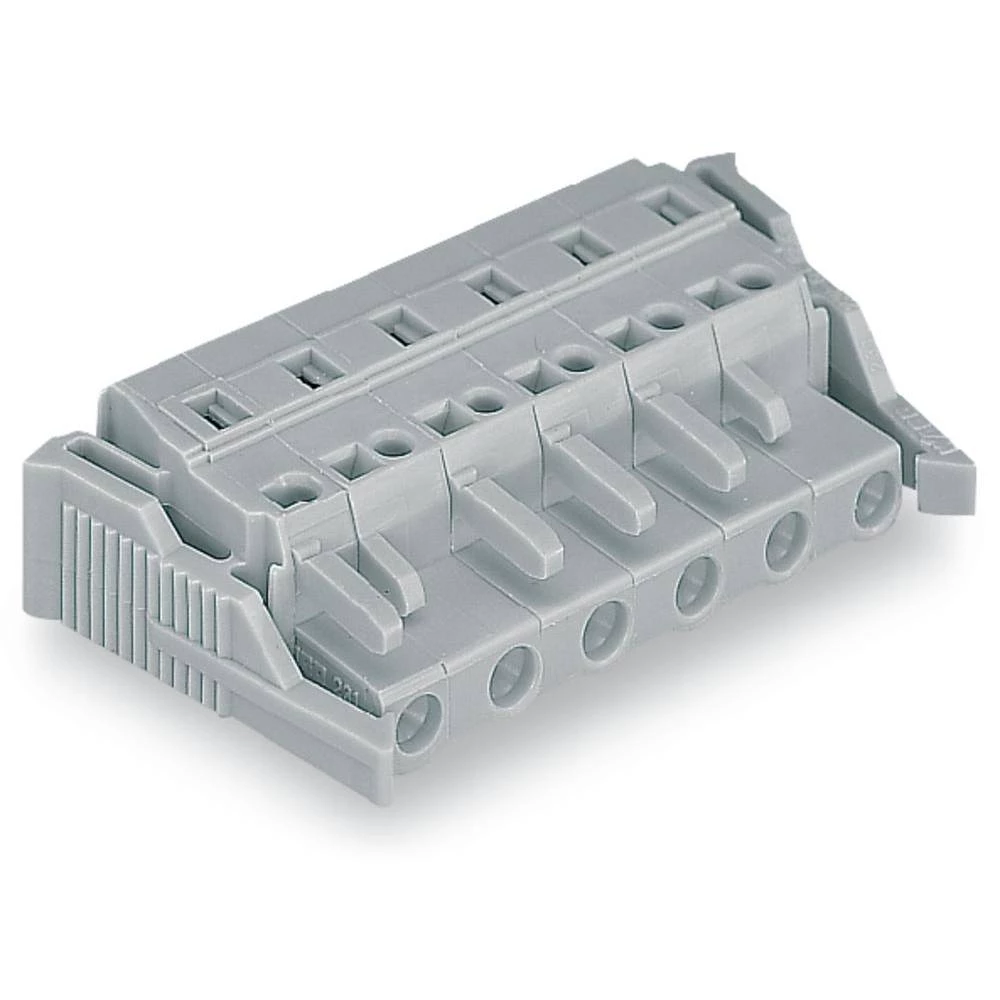 WAGO kućište kabelske utičnice 231 Ukupan broj polova 12 Raster: 7.50 mm 231-212/037-000 10 St. slika
